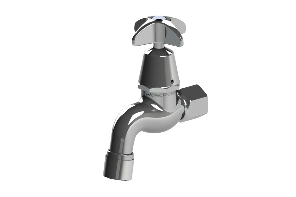 Type 47 Self Closing Bib Tap Cam Action