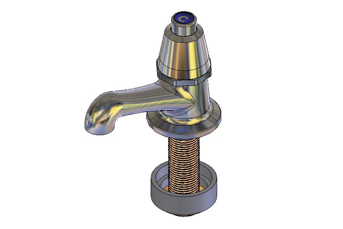 Type 48 Spring Action Pillar Tap 15mm