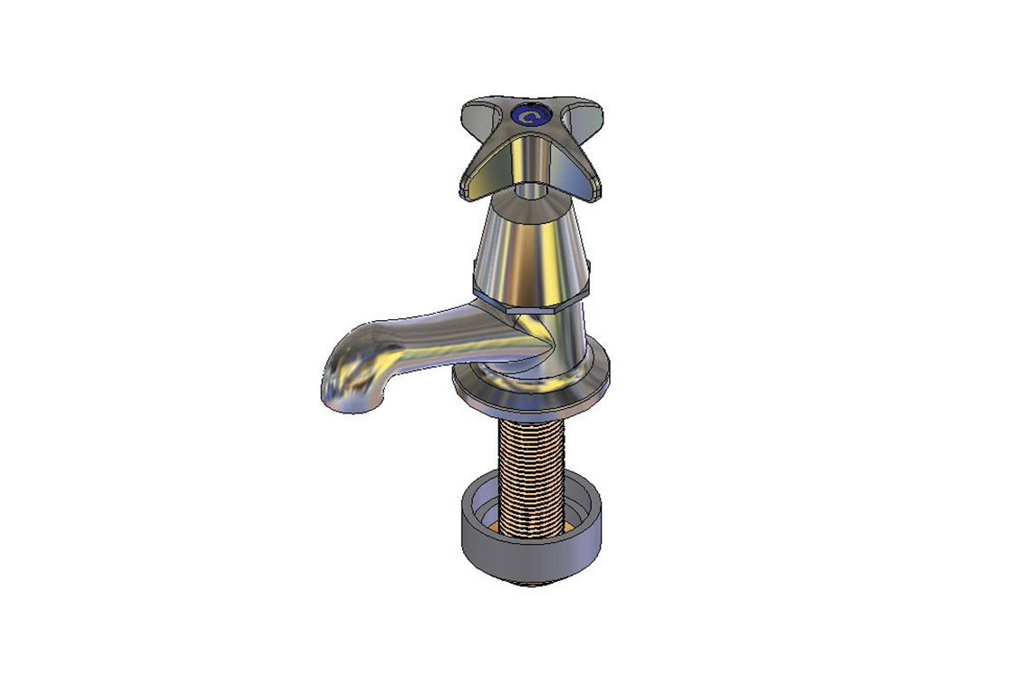 Type 48 Spring Action Pillar Tap 15mm