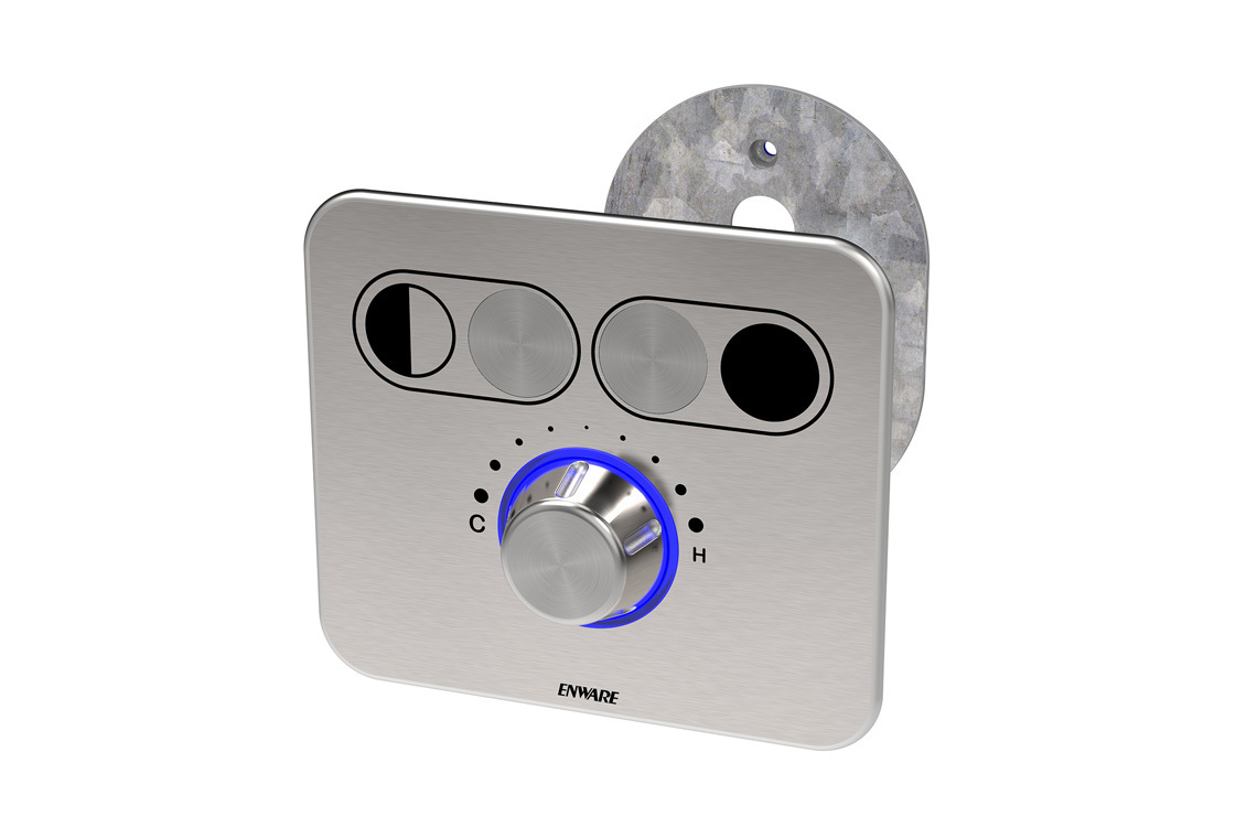 The Custodian Basin or Shower and Toilet Flushing Control Panel