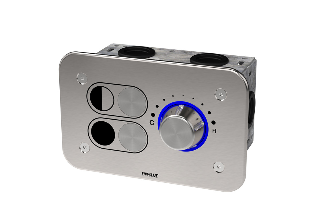 The Custodian Basin or Shower and Toilet Flushing Control Panel