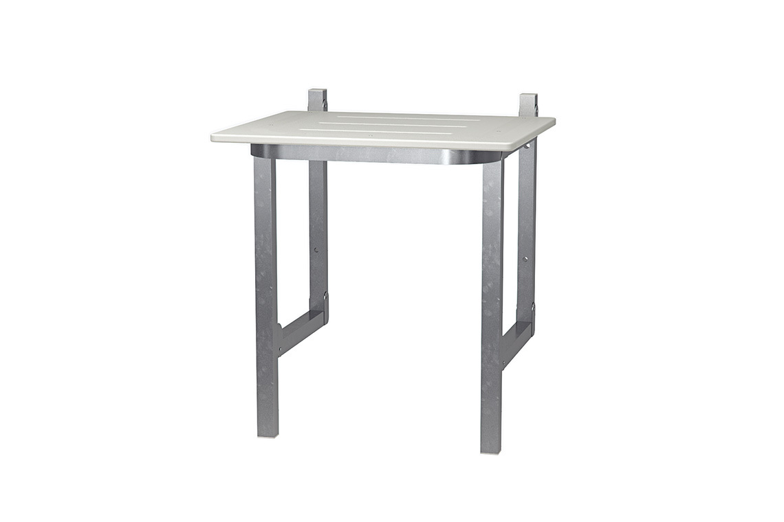 Wellbeing Fold Down Shower Seat 450mm - Stainless Steel