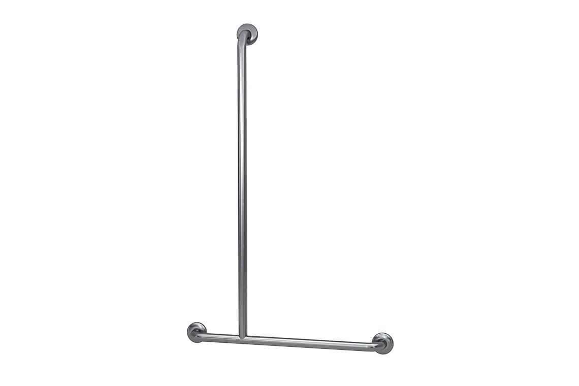 Wellbeing Shower Left Hand T-Shaped Grab Rail