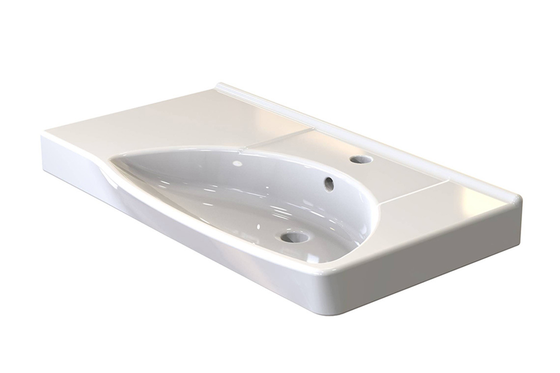 Enware Lutana Basin 770 Right Hand Bowl