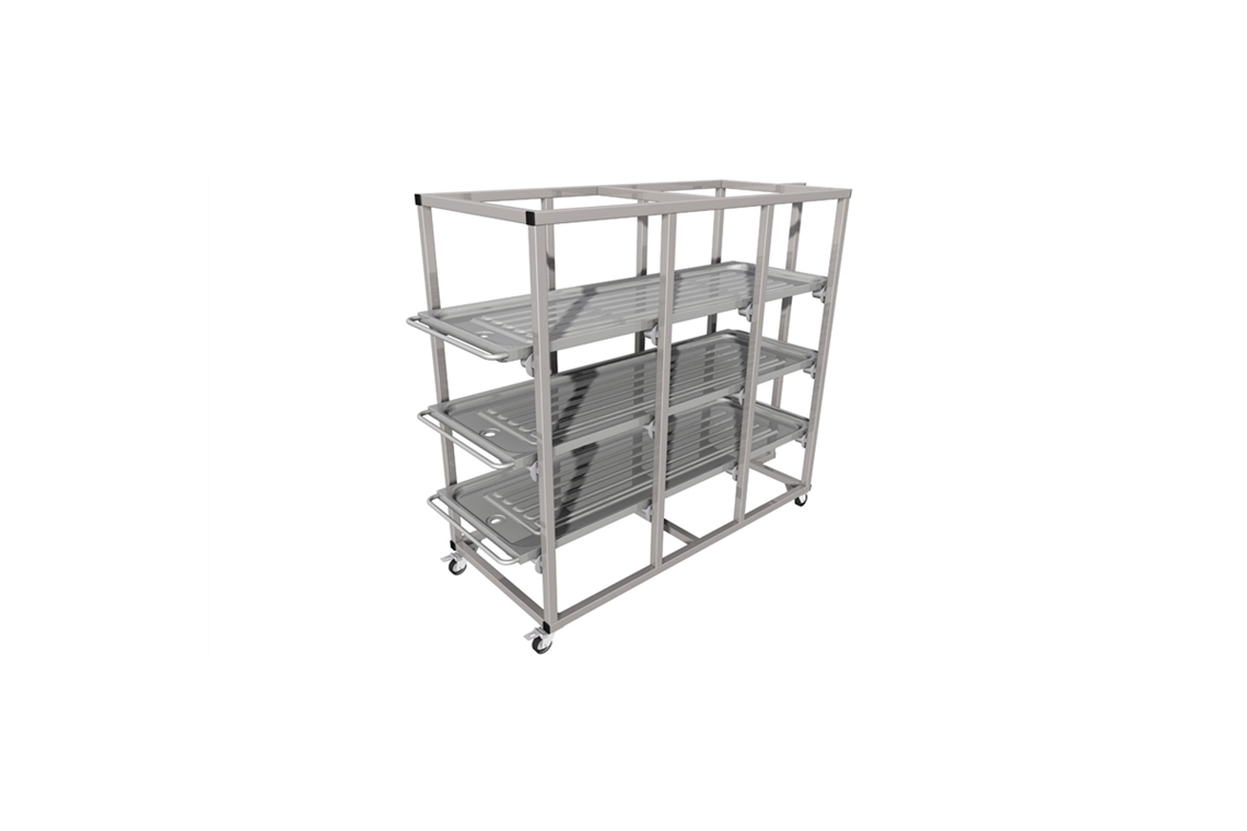 LEEC Mobile Racking – 1 Bay