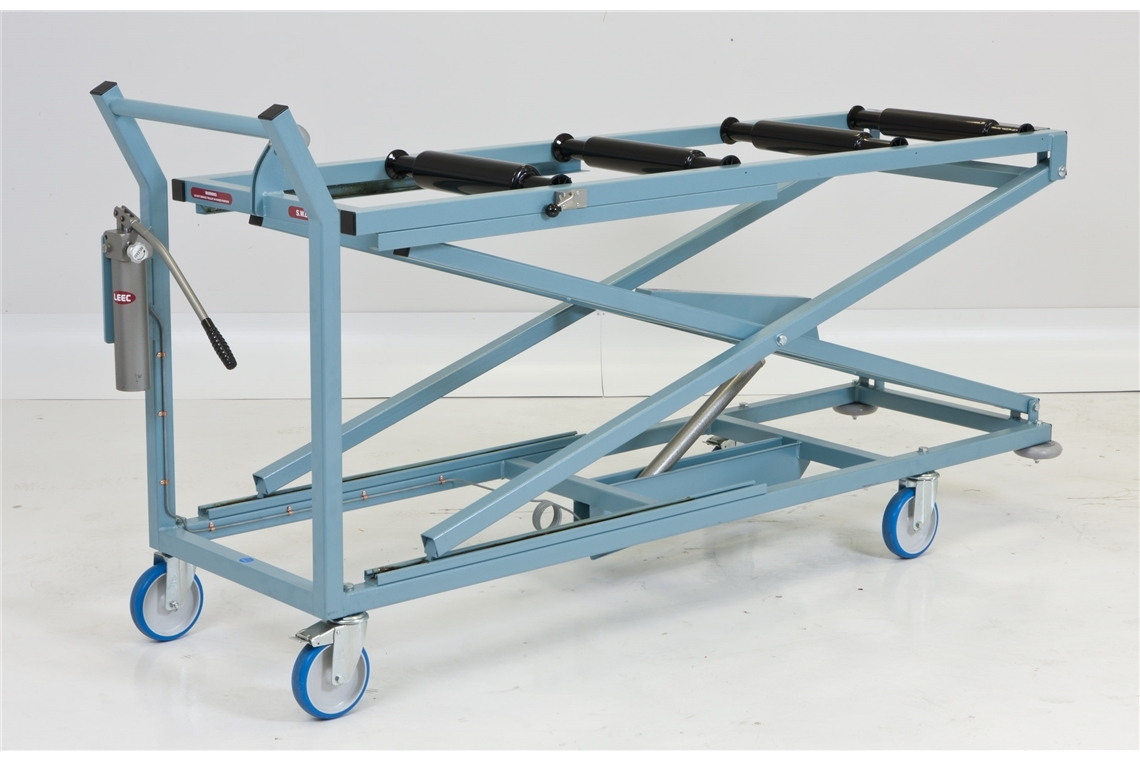 LEEC Hydraulic Stacking Trolley