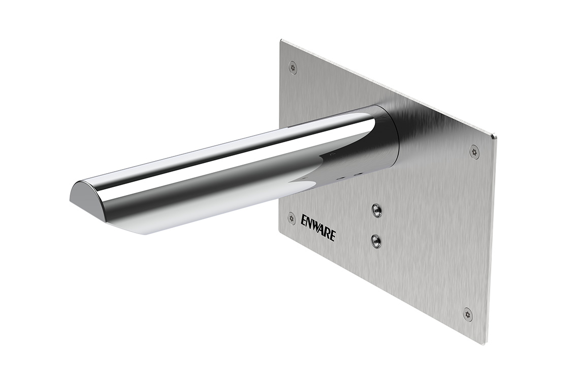 Wall Mounted Sensor Tap - Hands-Free - Active Sense with 205mm Spout