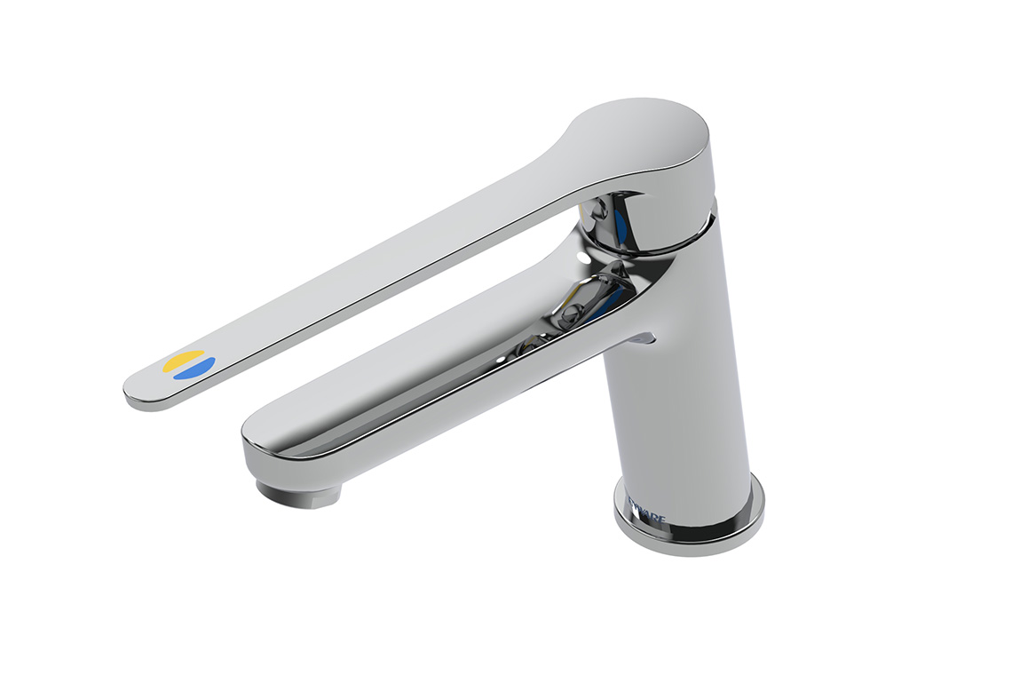 Wellbeing® Amara Basin Mixer with Extended Handle