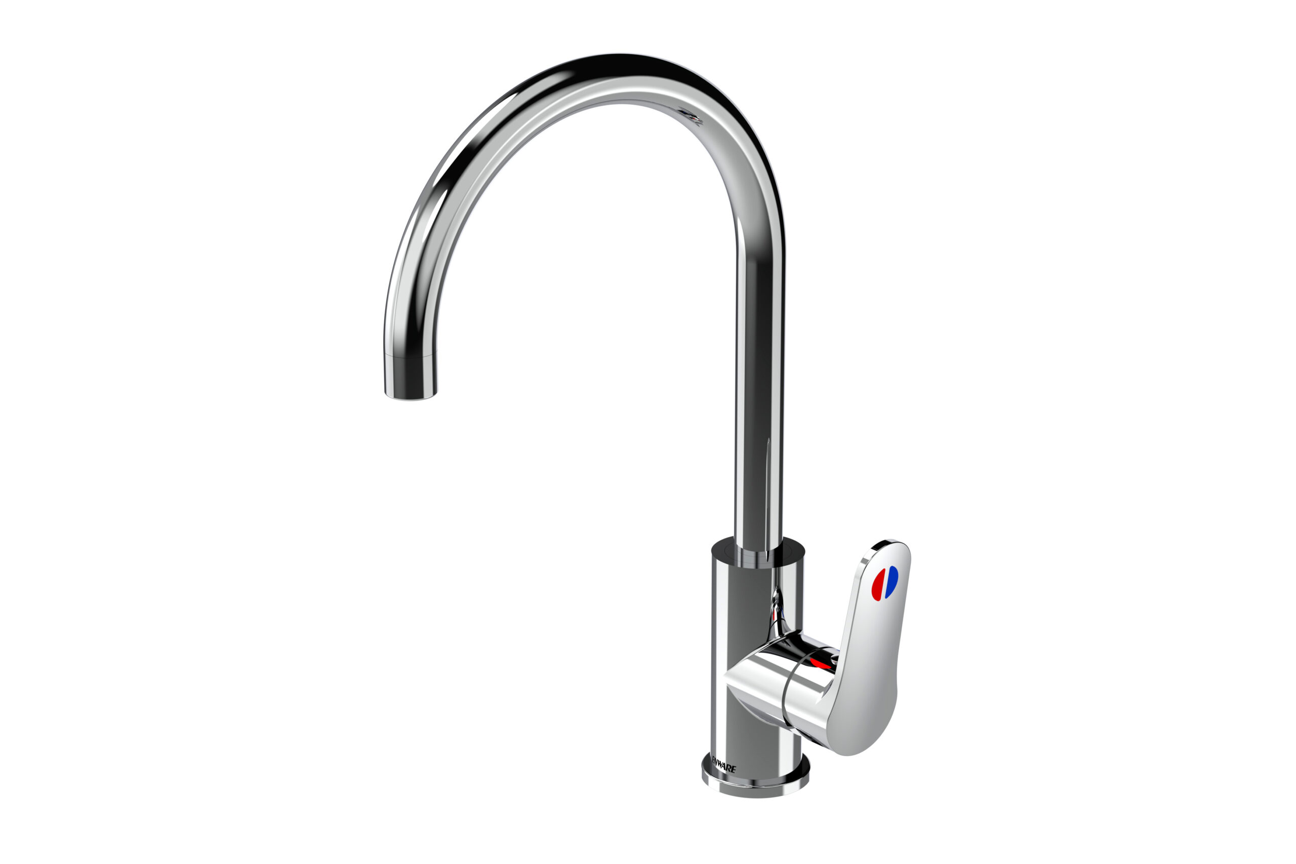 Wellbeing Amara Sink Mixer with Gooseneck Spout