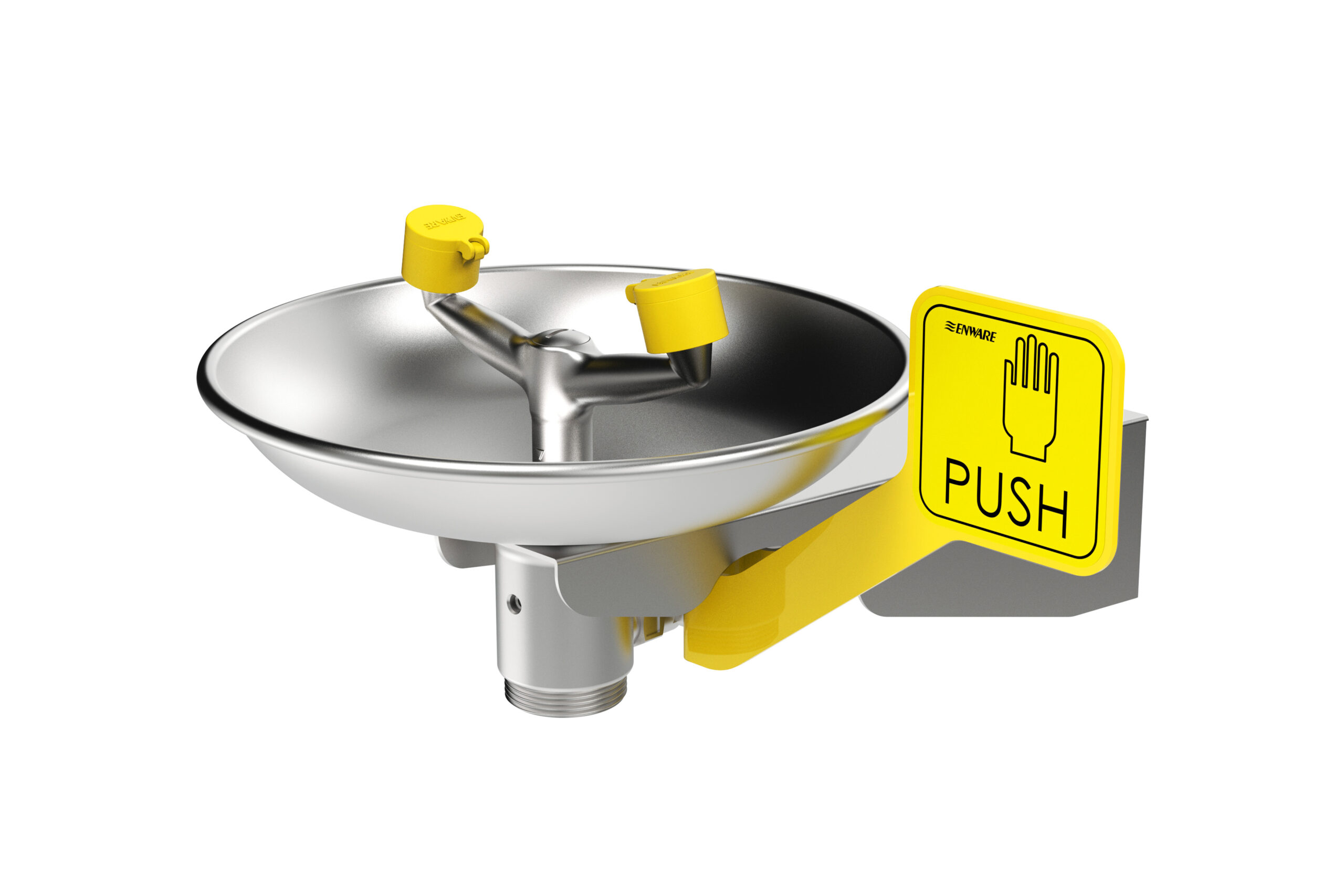 Emergency Eyewash Wall Mounted Hand Operated