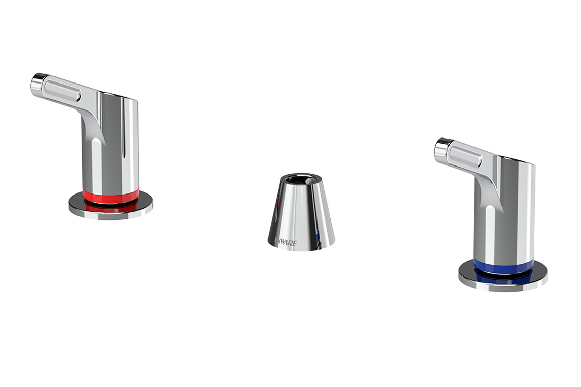 Spare Parts: Hob Mounted - Concealed Mixer Base  -  Concealed