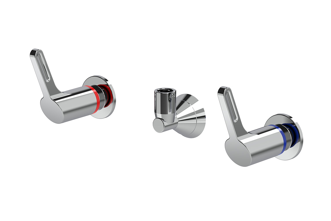 Spare Parts: Wall Mounted - Concealed Mixer Base