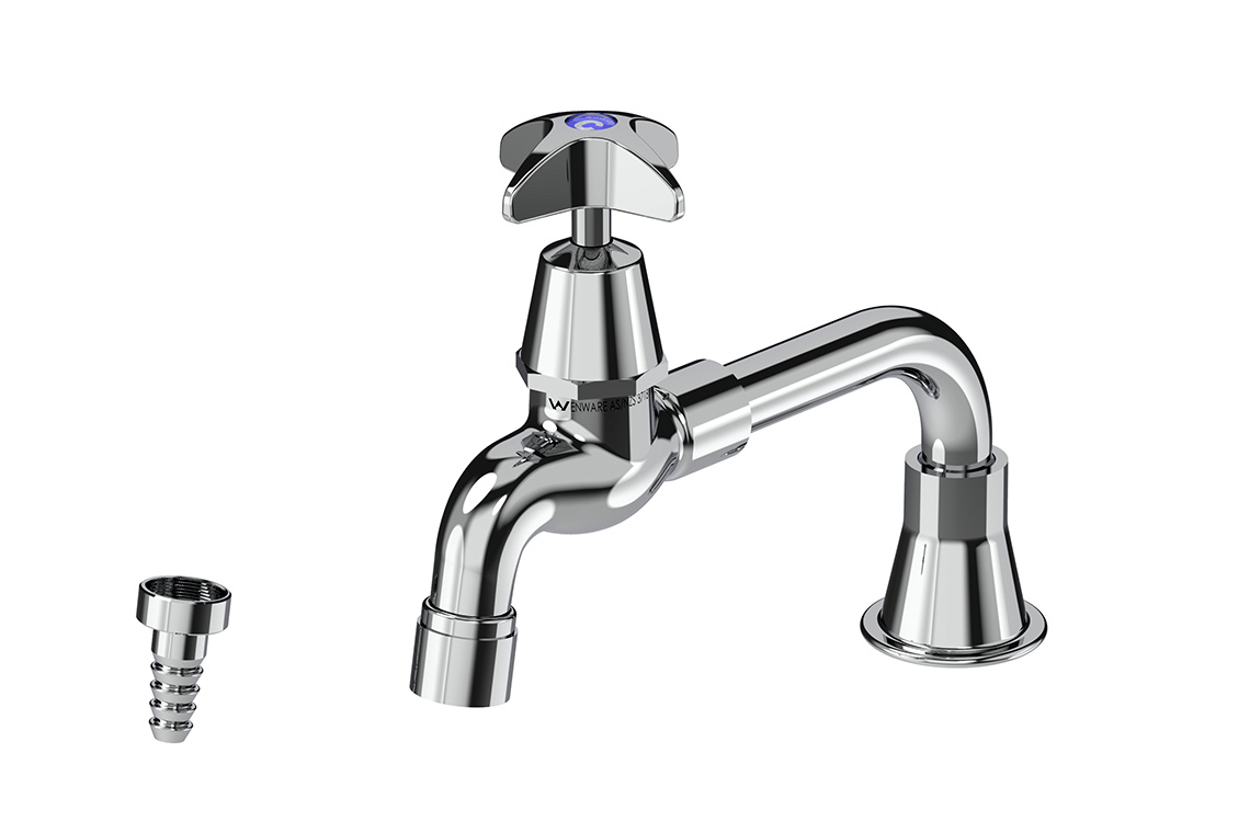 Type 26 Bench Mounted Laboratory Bib Tap - Jumper Valve (School Specification)