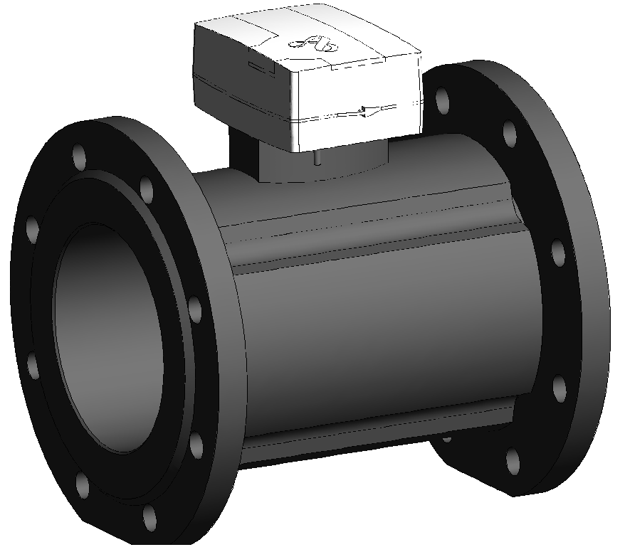 Hydrus 2.0 DN150 L300mm Cold Ultrasonic Water Meter RADIO/LBUS/PULSE
