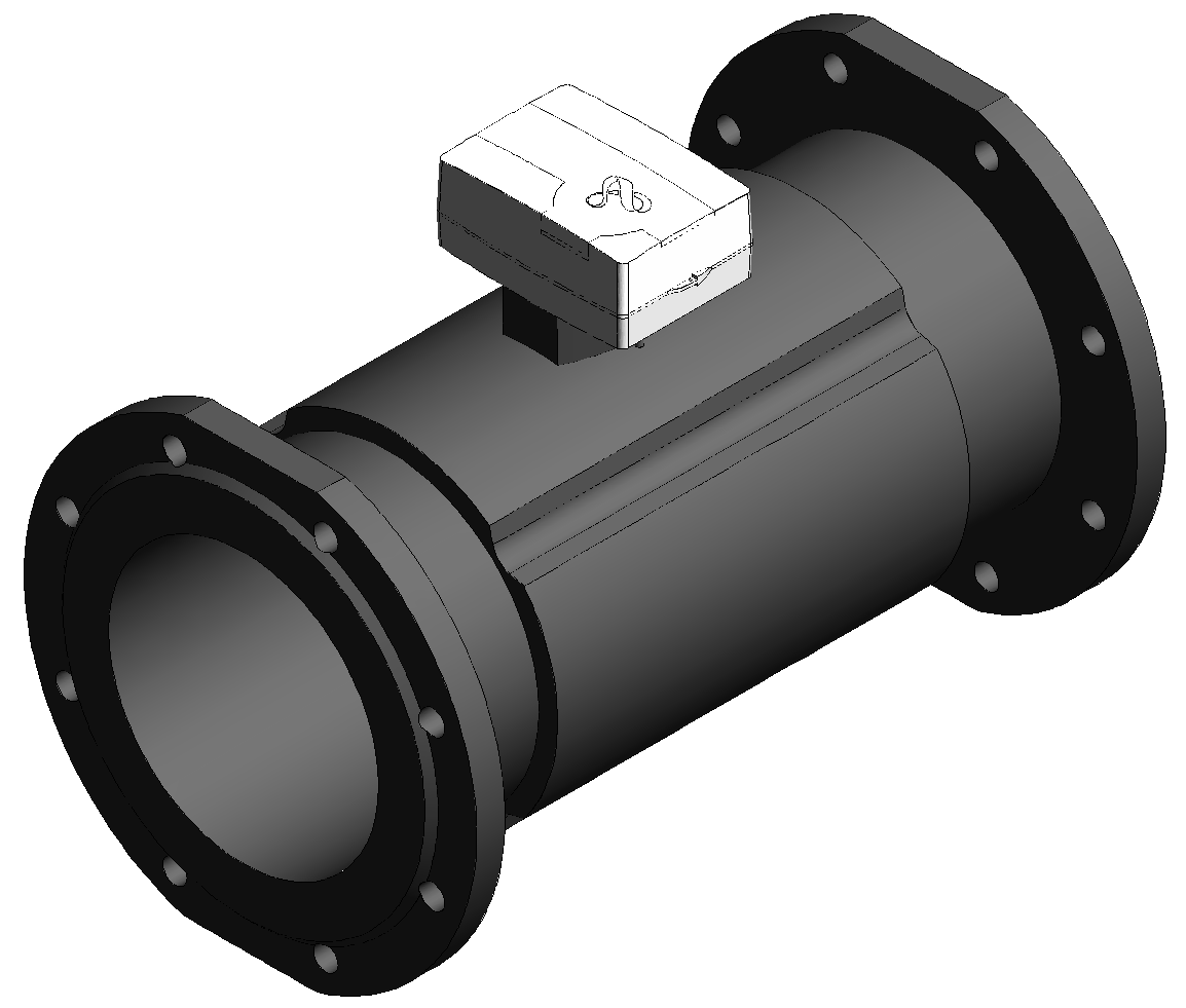 Hydrus 2.0 DN200 L520mm Cold Ultrasonic Water Meter RADIO/LBUS/PULSE