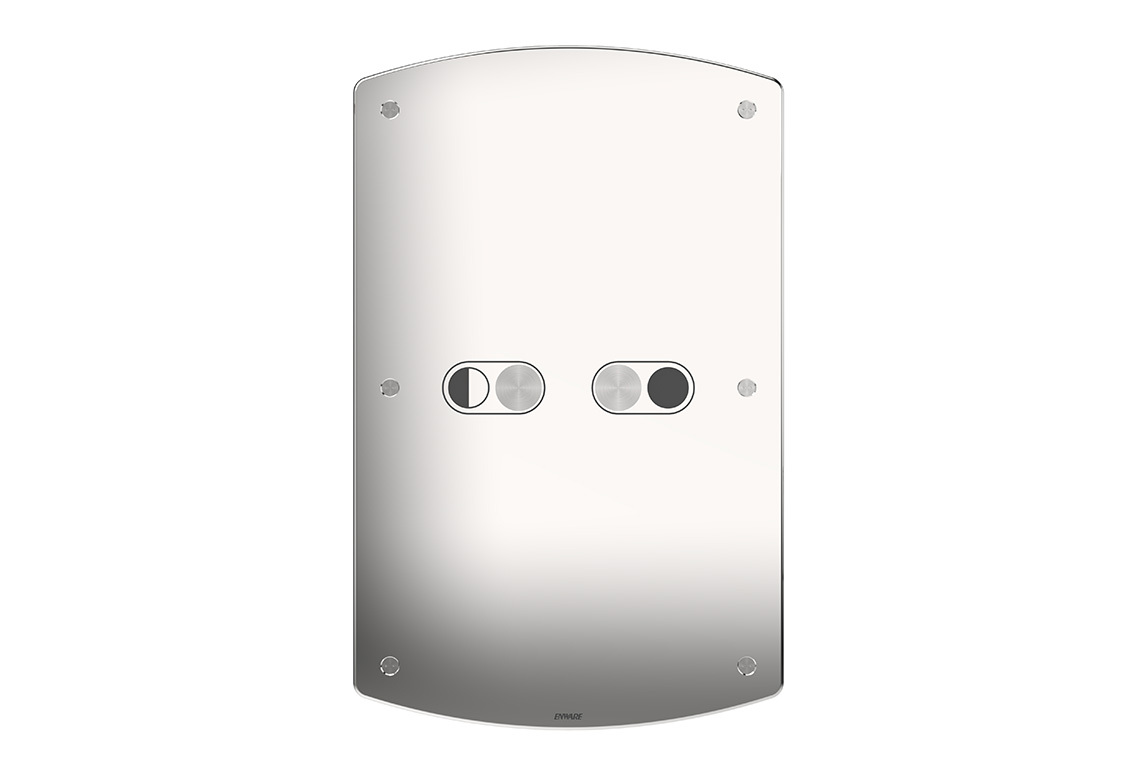 Restore Touch-Activated Dual Flush WC Flushing System