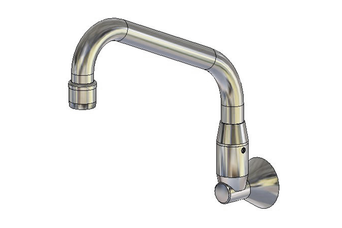 Classic Wall Mounted Standard Sink Spout