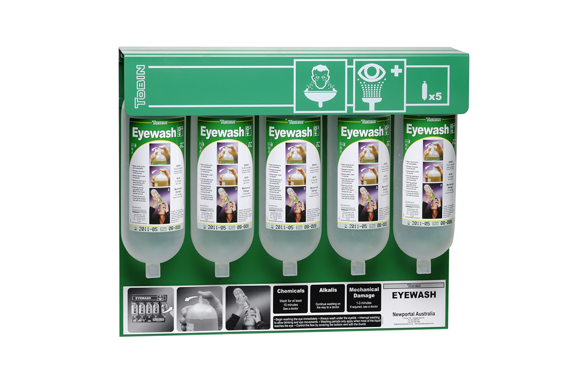 Tobin Wall Stand – 5 Bottle System