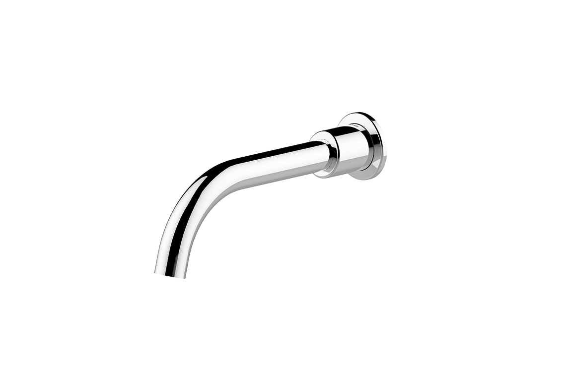 Enware Wellbeing 220mm Wall Spout Straight Bath Type