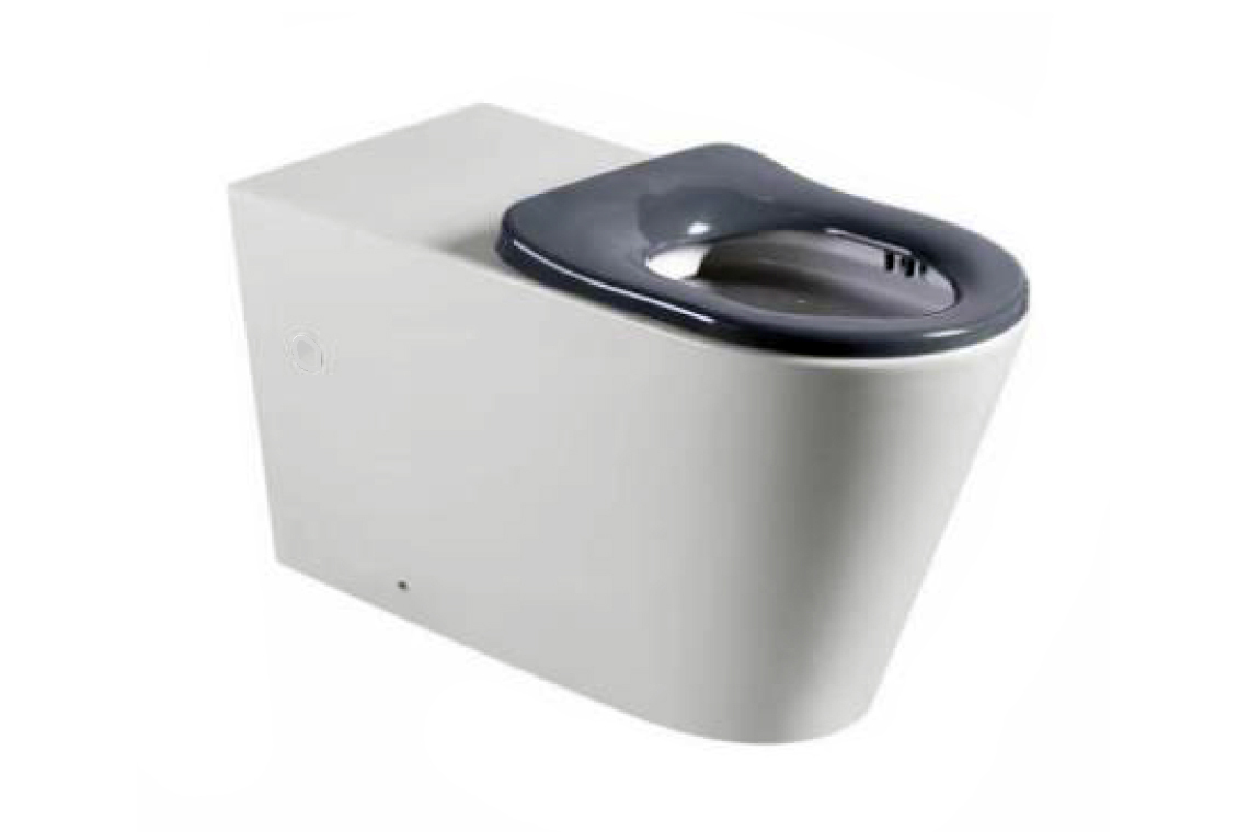 Wellbeing 800 Floor Mounted Back-to-Wall Toilet Pan