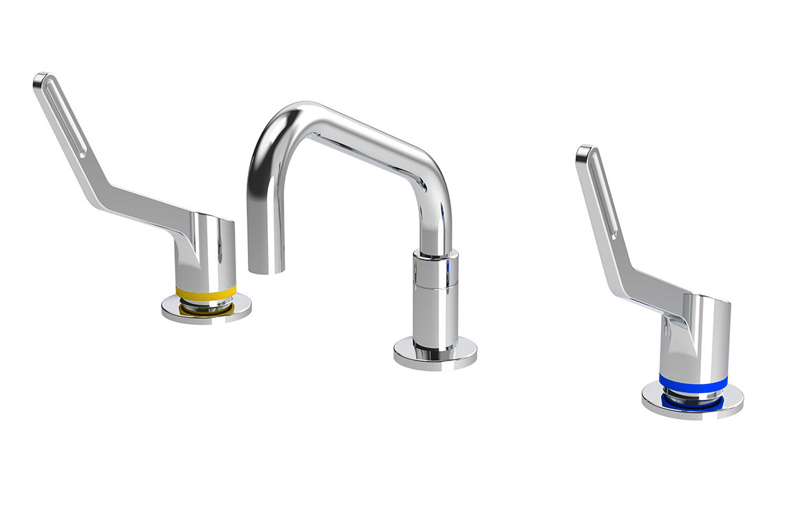 Wellbeing Leva 150mm Sink Set with Standard Sink Spout